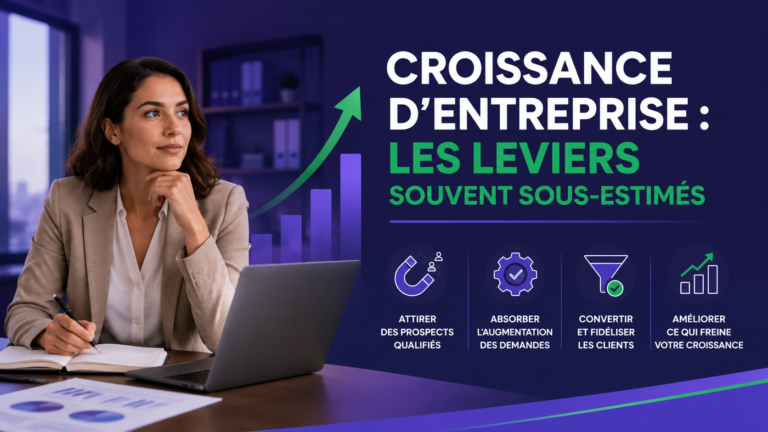croissance entreprise leviers