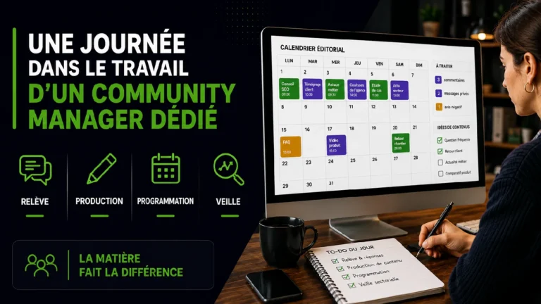 quotidien d’un community manager