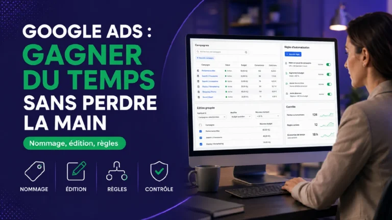 gagner du temps sur Google Ads