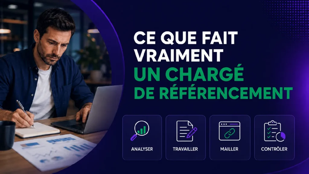 organisation mensuelle d’un chargé de référencement