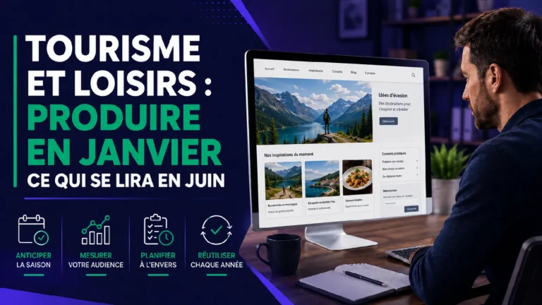 audience saisonnière dans le tourisme