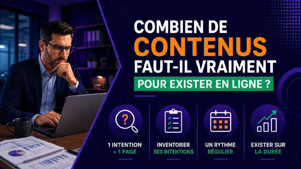 combien de contenus publier