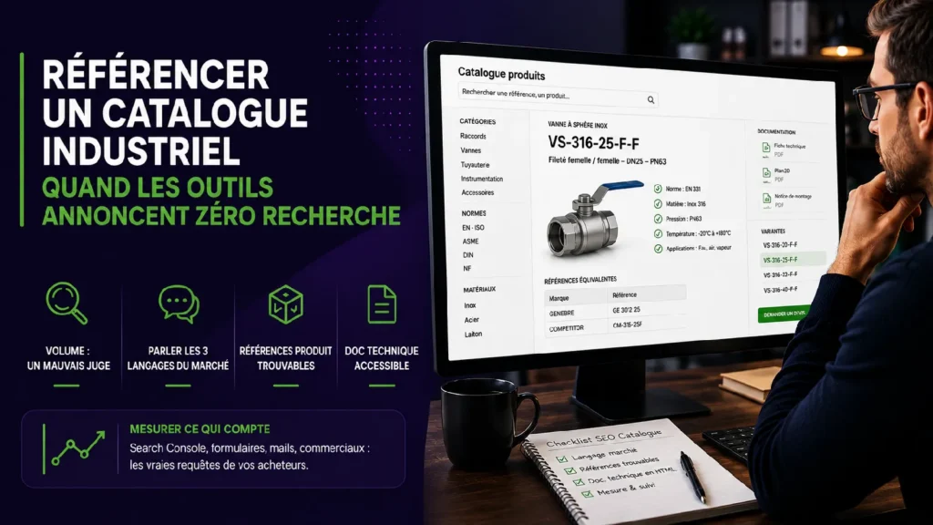 référencer un catalogue industriel