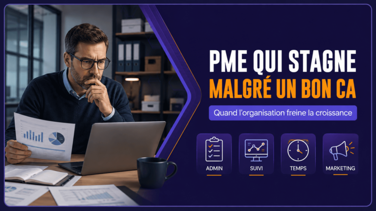 Pourquoi certaines PME stagnent malgré un bon chiffre d’affaires ?