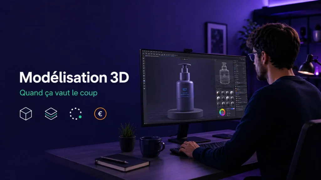 modélisation 3D produit