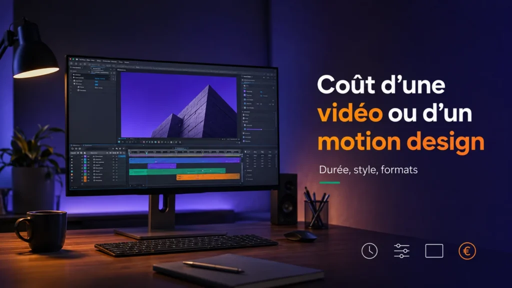 coût vidéo et motion design