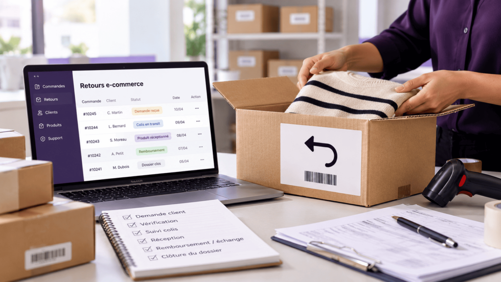 gestion des retours e commerce